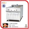 杰冠立式燃气炸炉连柜座GF-985