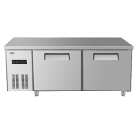 海尔冷柜SPB-340CD2厨房冰箱不锈钢（灰）  