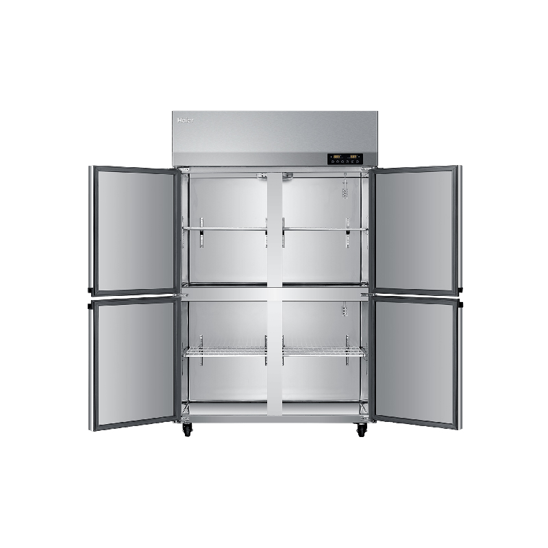 海尔 SL-880C2D2 四门双温商用厨房冰箱 立式厨房冰箱 不锈钢冷柜