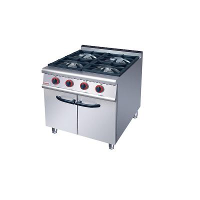 佳斯特四头燃气煲仔炉连柜座 jus-ra-4