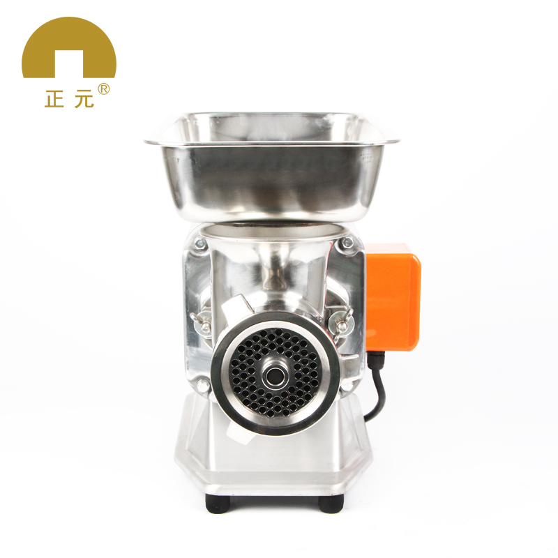 正元台式电动绞肉机ZY-22S型 商用不锈钢全自动强力搅拌碎肉机灌肠机