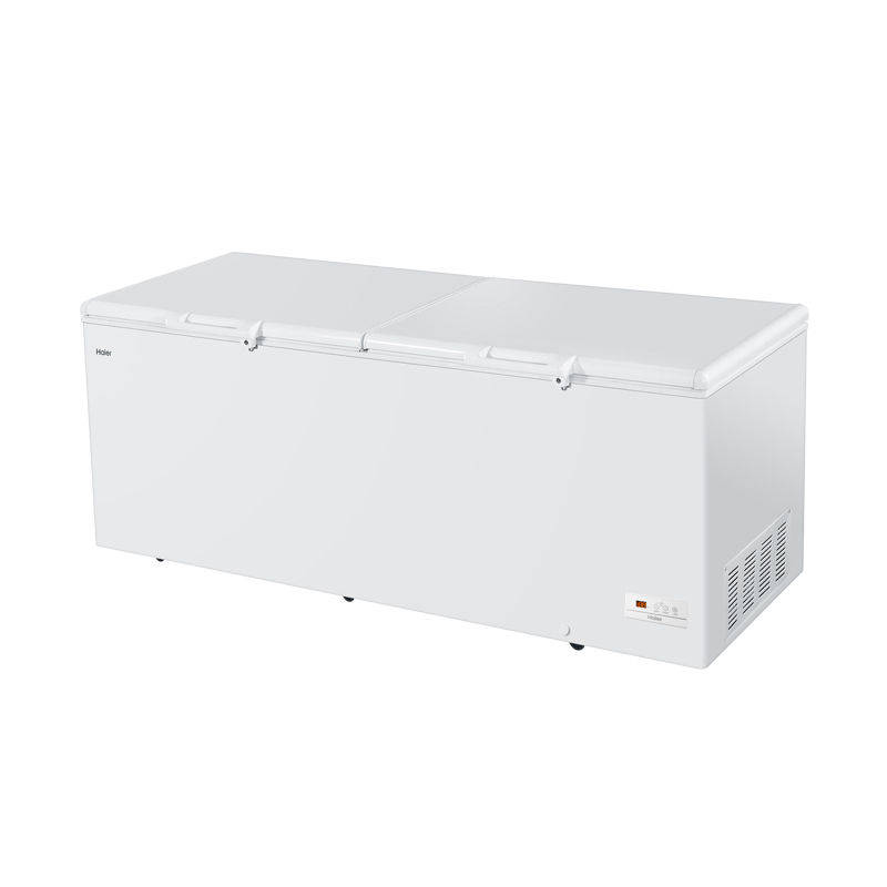 海尔 BC/BD-829HEZ 商用冰柜卧式单温冷冻柜海鲜肉柜脚轮冰柜