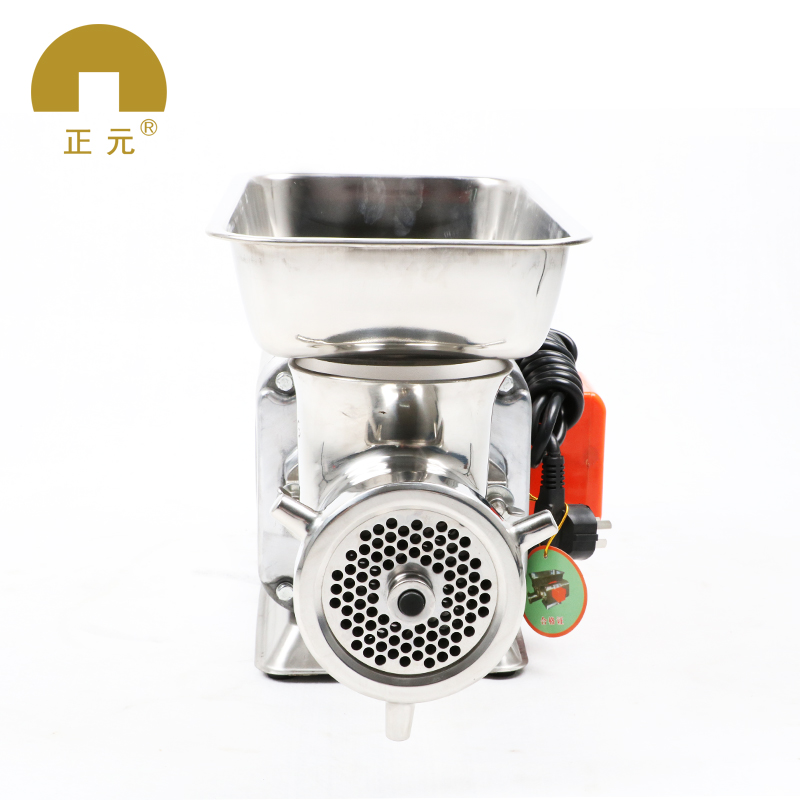 正元台式电动绞肉机商用ZY-32S型不锈钢全自动强力搅拌碎肉机灌肠机