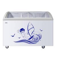 海尔酒柜冷柜冰吧SCSD-262C商流白色  