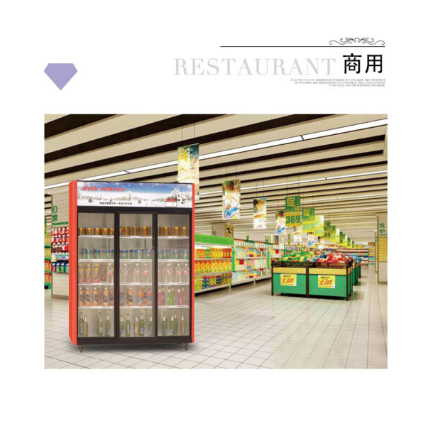 美百加展示柜--双门 LSC-755