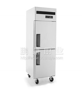 银都商用冰箱国内工程款立式二门冷冻冰箱QBL6111