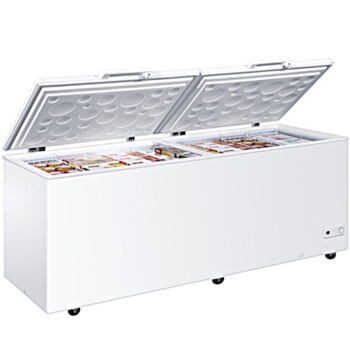 海尔（Haier）BC/BD-716HSQ大冰柜卧式商用大冷柜单温冷藏冷冻转换 深冷速冻冰柜商用柜
